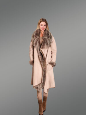 Long Toscana Sheepskin Coat