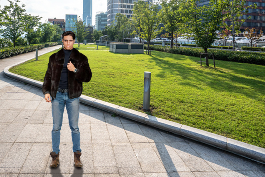 Authentic and Appealing Fur Jacket