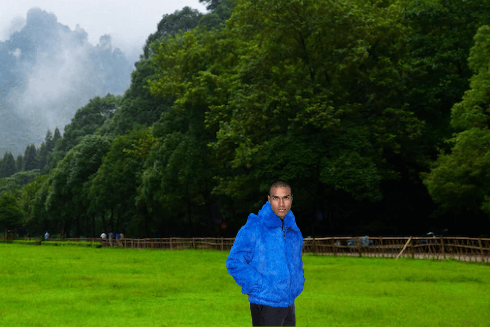 Chinchilla Fur Long Coat for Men (2)