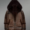 Sheepskin Shearling Aviator Jacket 