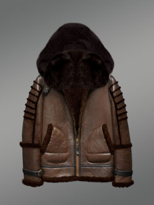 Sheepskin Shearling Aviator Jacket 