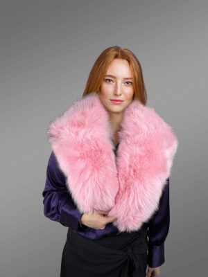 Furry Collar Scarf