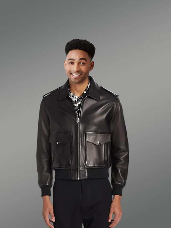 Original Pilot Leather Bomber Jacket