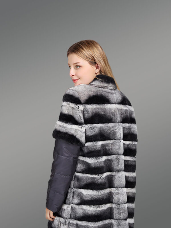 Real Chinchila Fur Vest for Women - Image 5