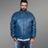 Comfy Leather Bomber Jacket for Men