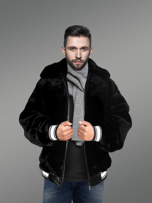 Luxurious Mink Down Bomber