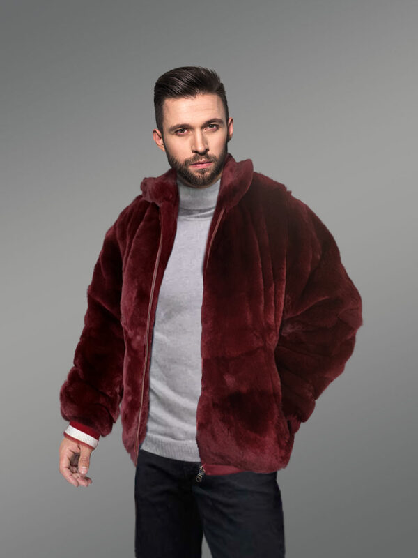 Bomber Varsity in Sheepskin Mouton - Image 2