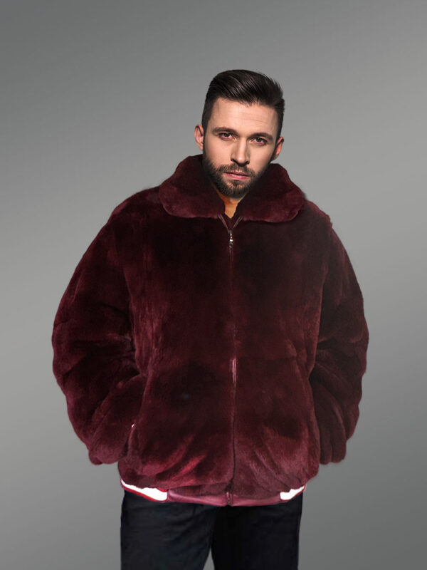 Bomber Varsity in Sheepskin Mouton - Image 4