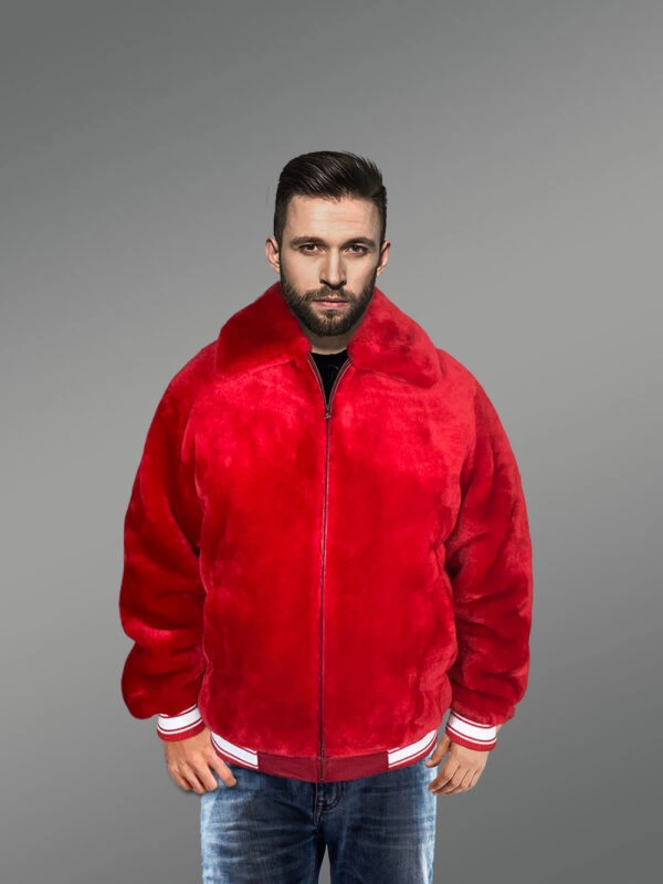 Bomber Varsity in Mouton with an Elegant Single-tone Style - Image 6