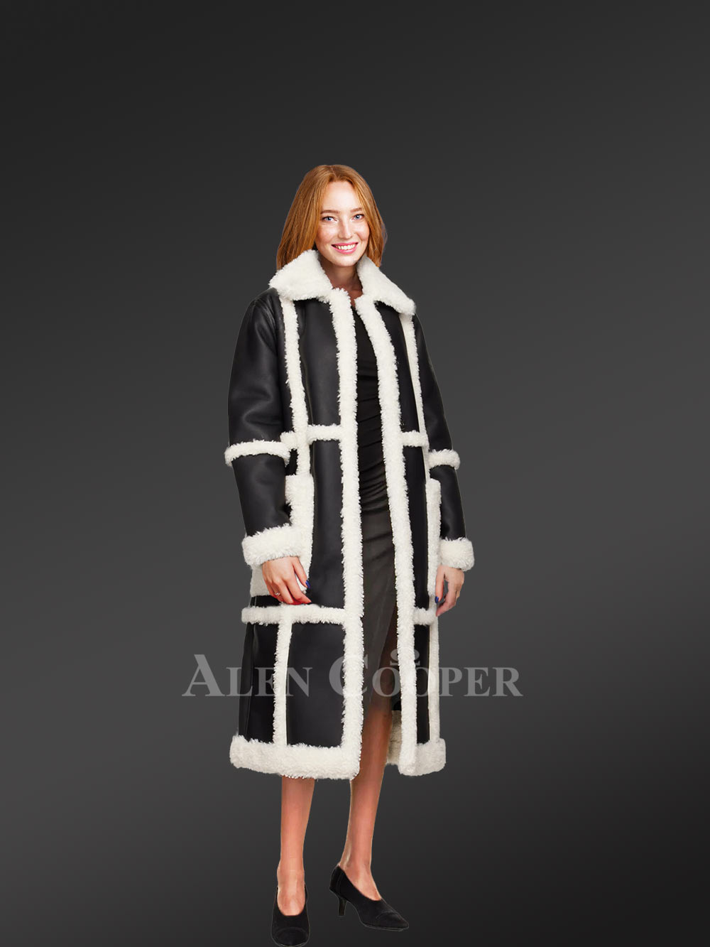 Womens Long Shearling Coat to Stay Fashionable and Comfortable This Winter - Image 3