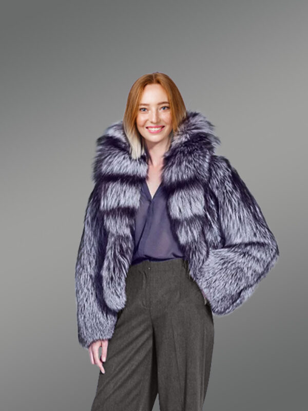 Fox Fur Coat for womens - Image 2