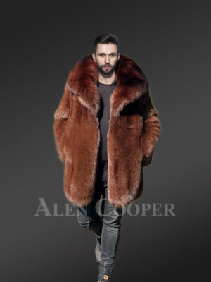 Mens Fox Fur Coat for a Sophisticated Look