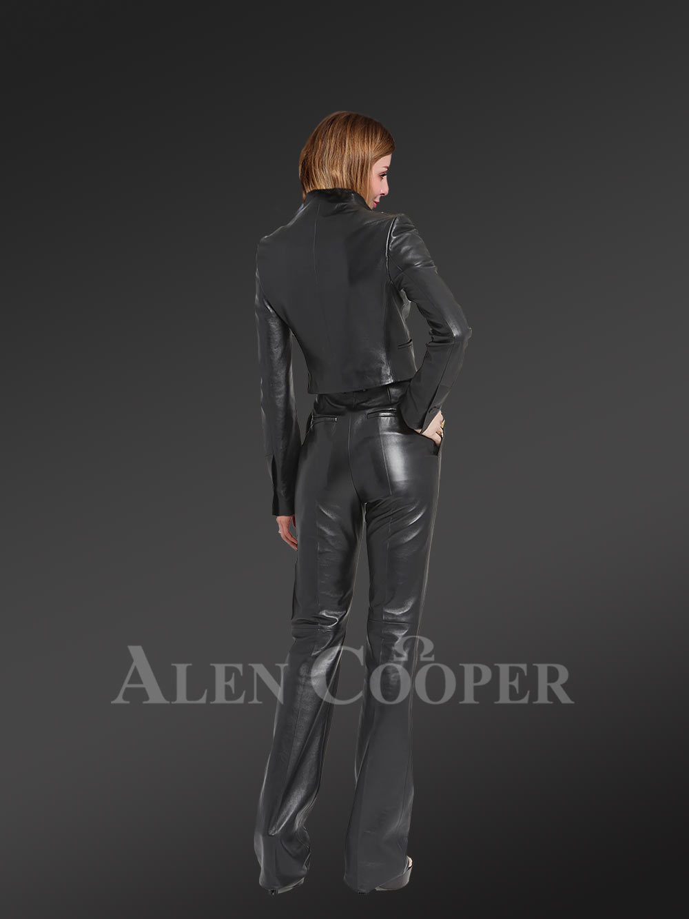 Stylish Leather Pants That Enhance a Woman’s Silhouette - Image 2