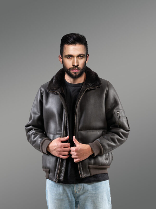 Men’s shearling Classic Bomber