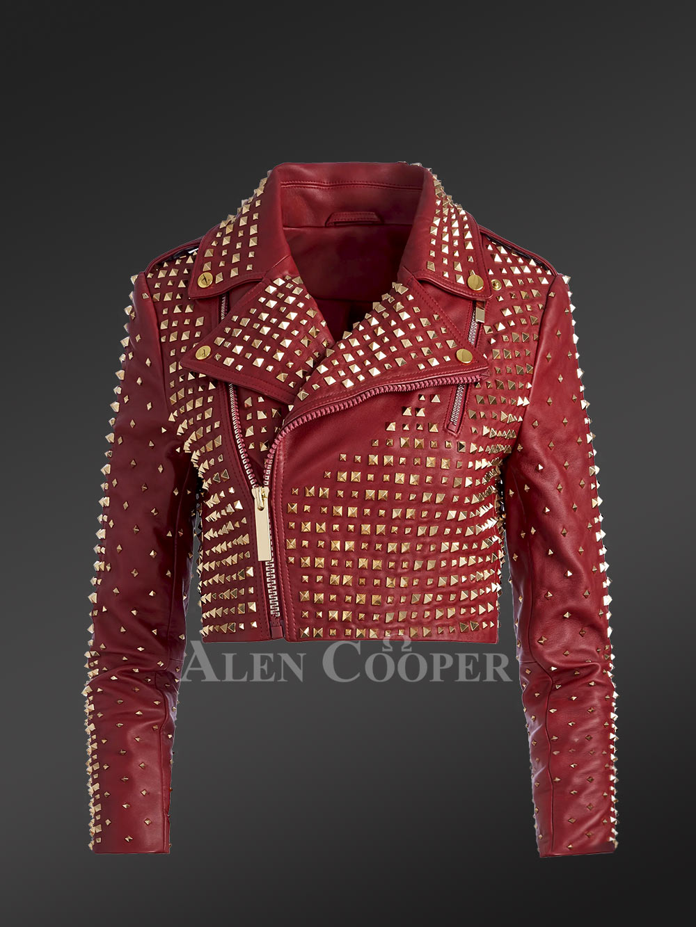 Crop Studded Jacket to Shine Everywhere - Image 5