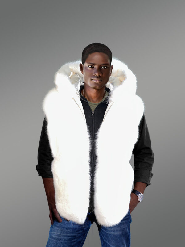 Fullskin Finland Arctic Fox Fur Vest