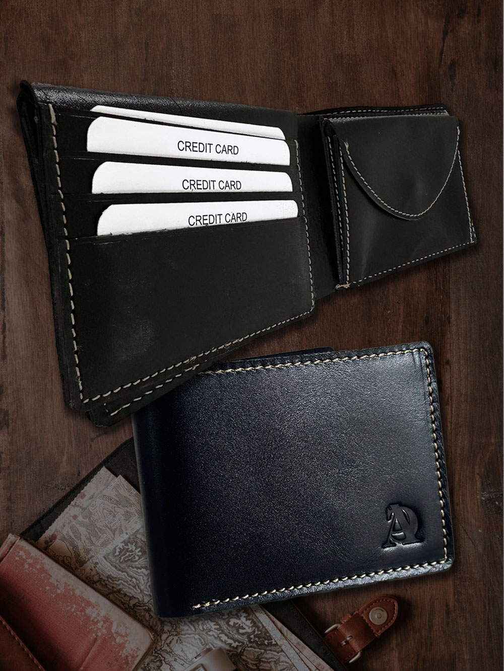 Bi-Fold Leather Wallet for Men – Classy Looks With Convenience