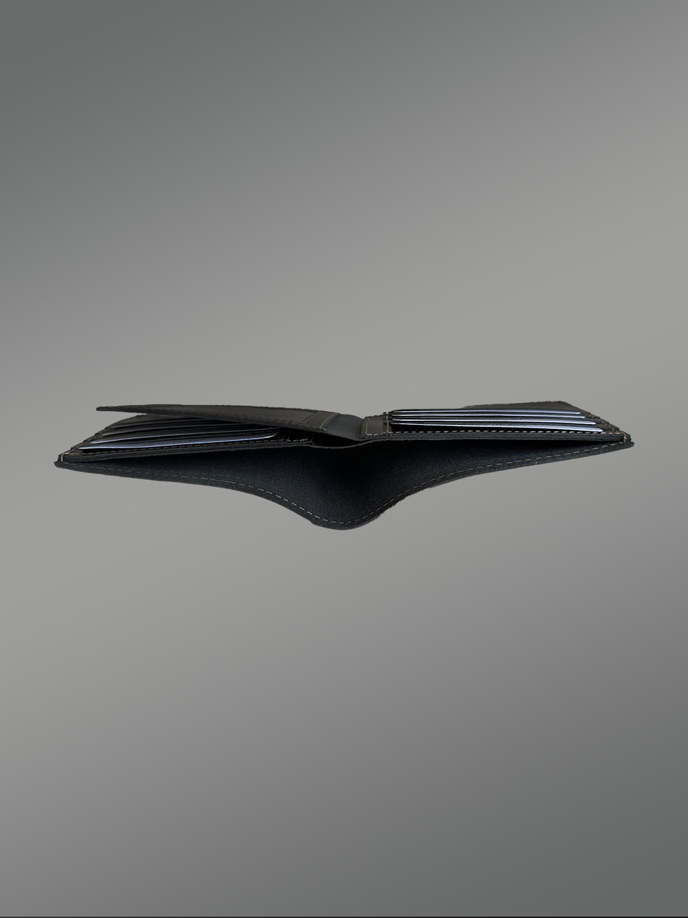 Black Bi-Fold Leather Wallet for Your Perpetual Functionality - Image 9