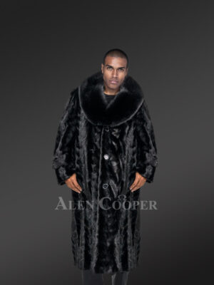 Full Length Mink Coat- A Dapper Style Couture