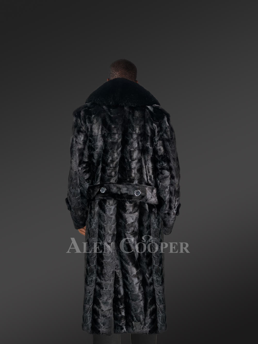 Full Length Mink Coat- A Dapper Style Couture - Image 2