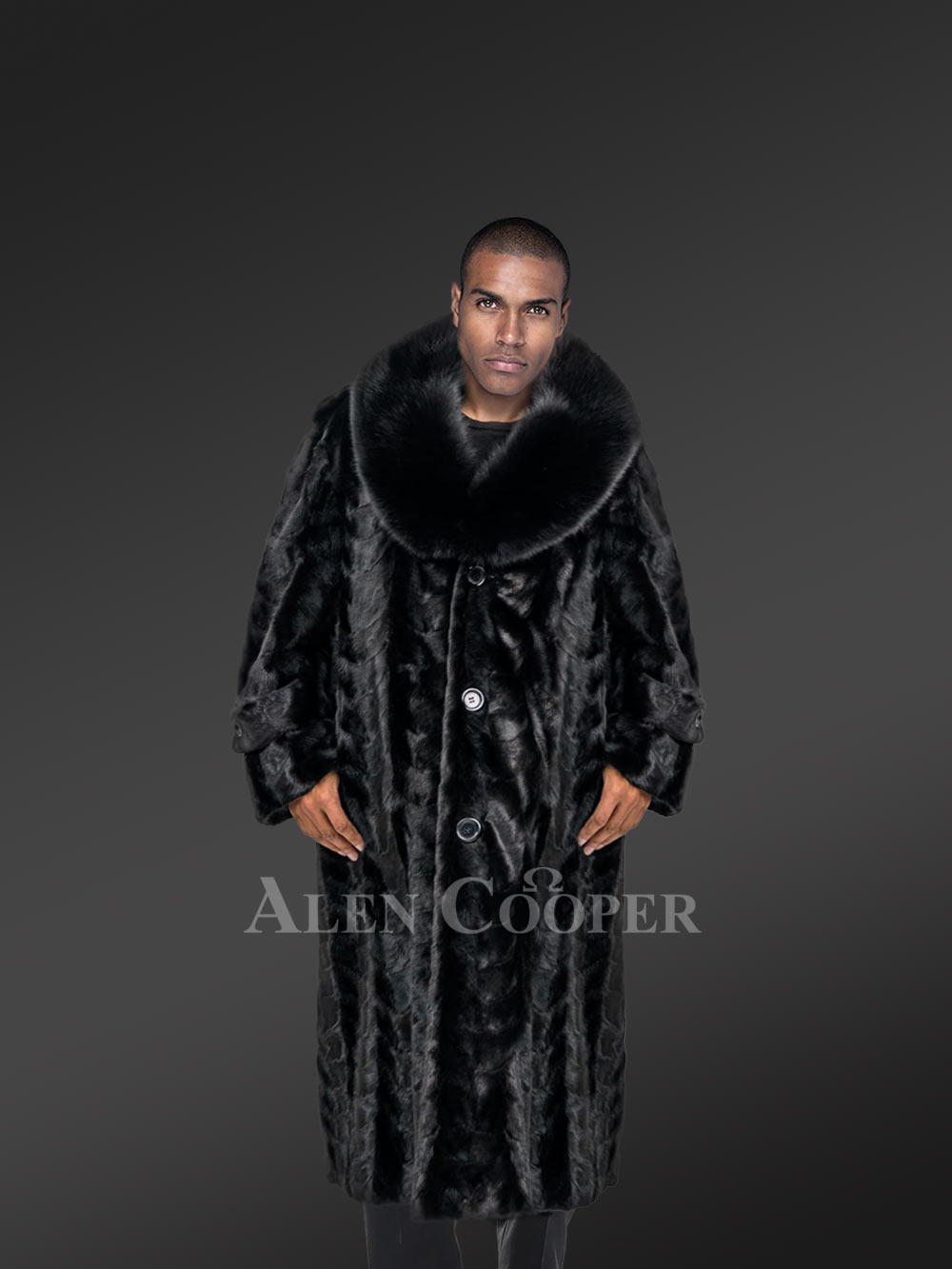 Full Length Mink Coat- A Dapper Style Couture