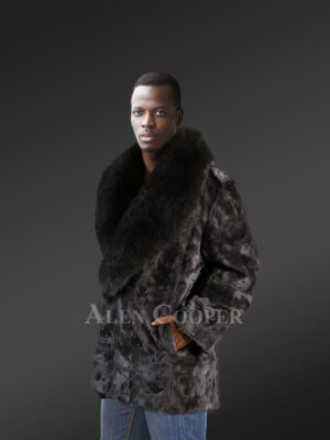 Oversized Blue Iris Mink Coat –An Absolute Blend of Warmth and Fashion