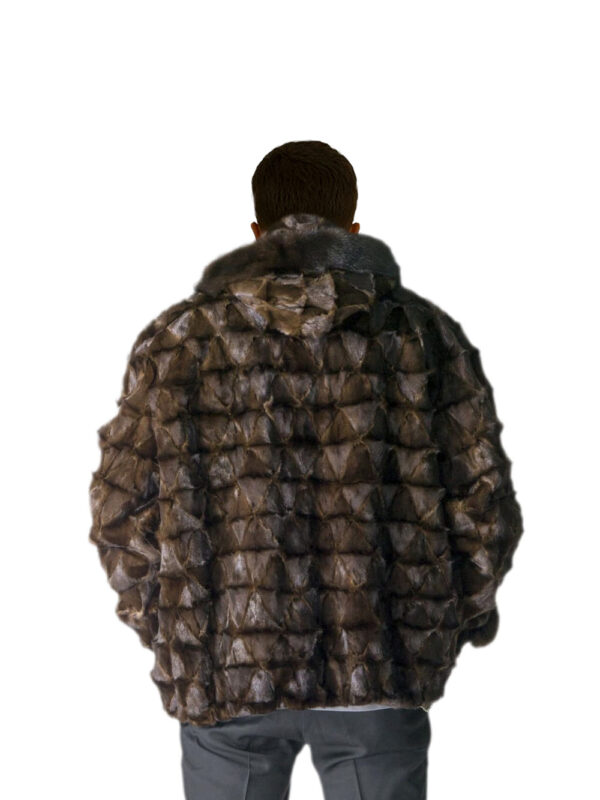 Mink Bomber Jacket