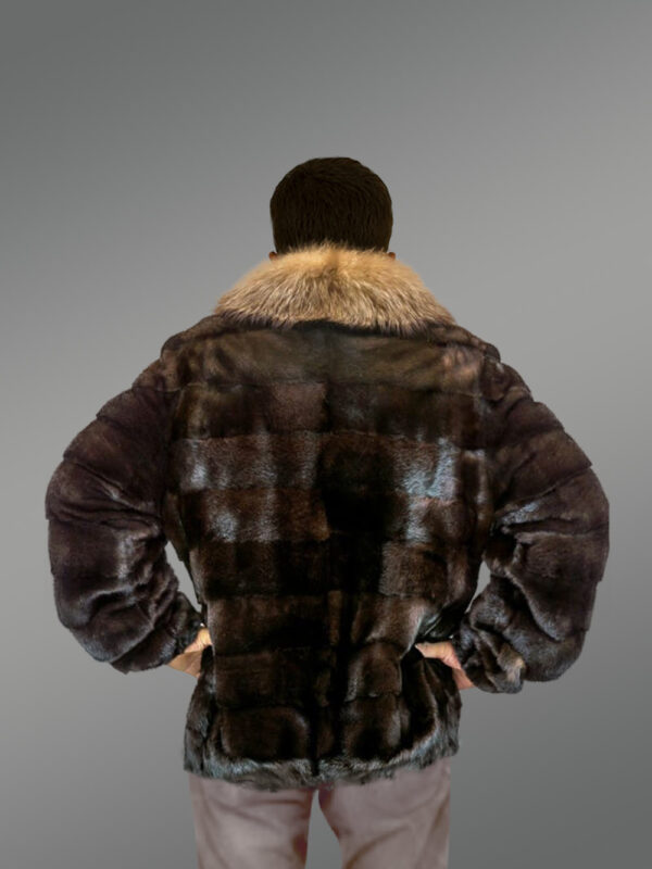 Mink Jacket with Raccoon