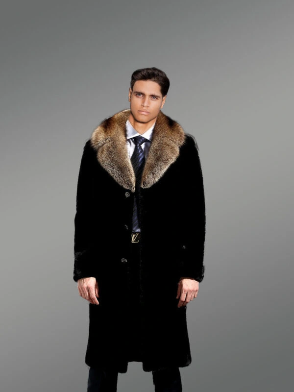 Skin Mink Fur Coat