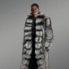 Long Silver Fox Coat