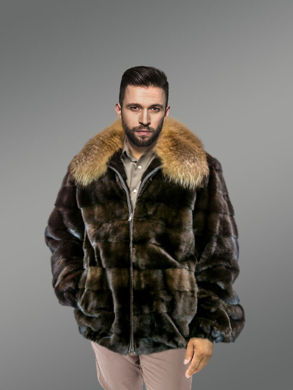 Mink Jacket with Raccoon