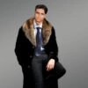 Skin Mink Fur Coat