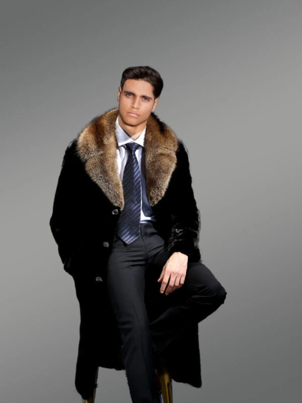 Skin Mink Fur Coat