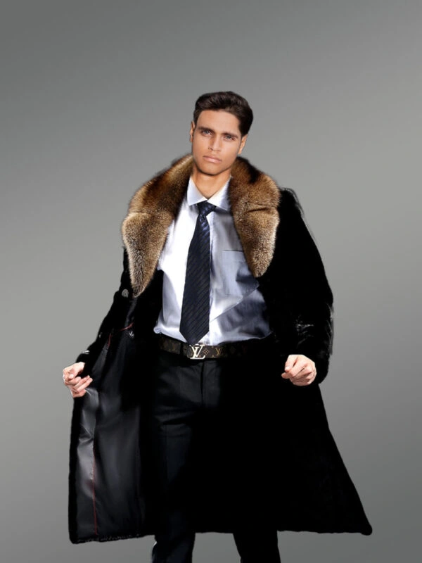 Skin Mink Fur Coat