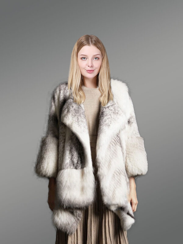 Women’s Appealing Winter Coats Made from Genuine Mink Fur