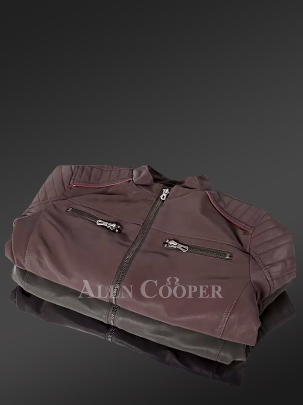 Mens Brown Matt Leather Jacket – Elegant Outfit Ensuring Absolute Comfort - Image 5