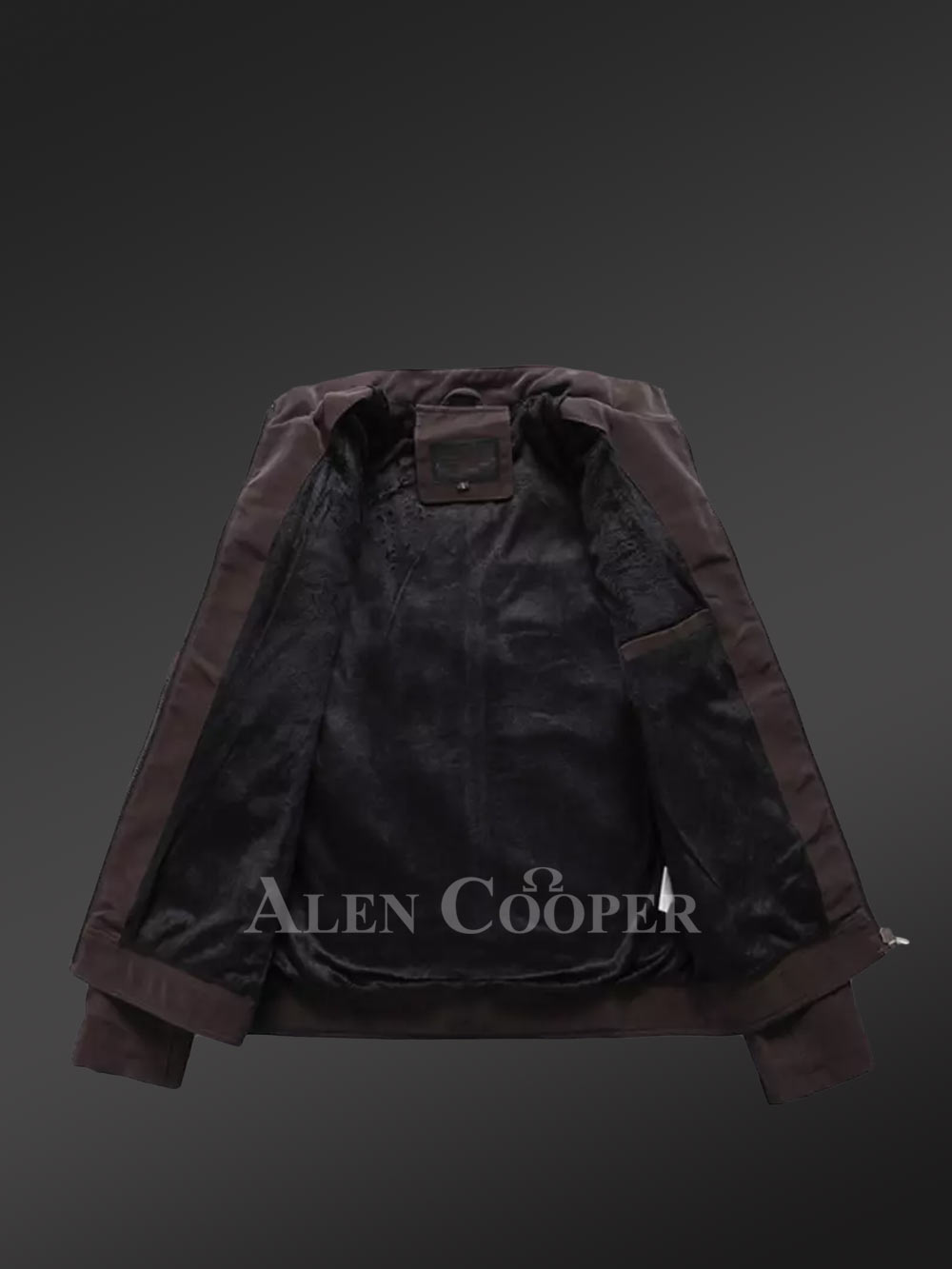 Mens Brown Matt Leather Jacket – Elegant Outfit Ensuring Absolute Comfort - Image 8