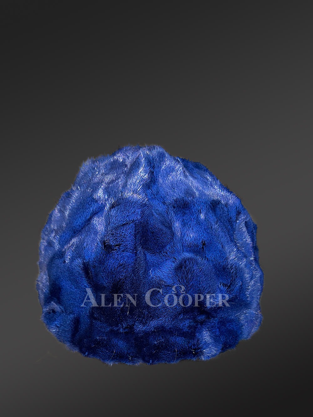 Blue Mink Fur Baseball Hat – Perfect Combination of Elegance & Comfort - Image 5