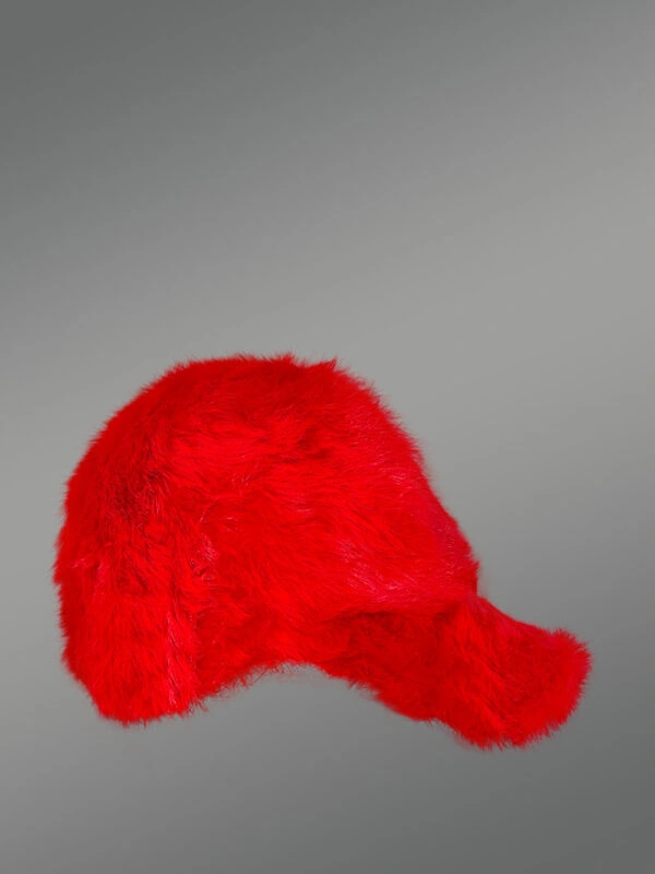 Men’s Rabbit Baseball Hat in Red