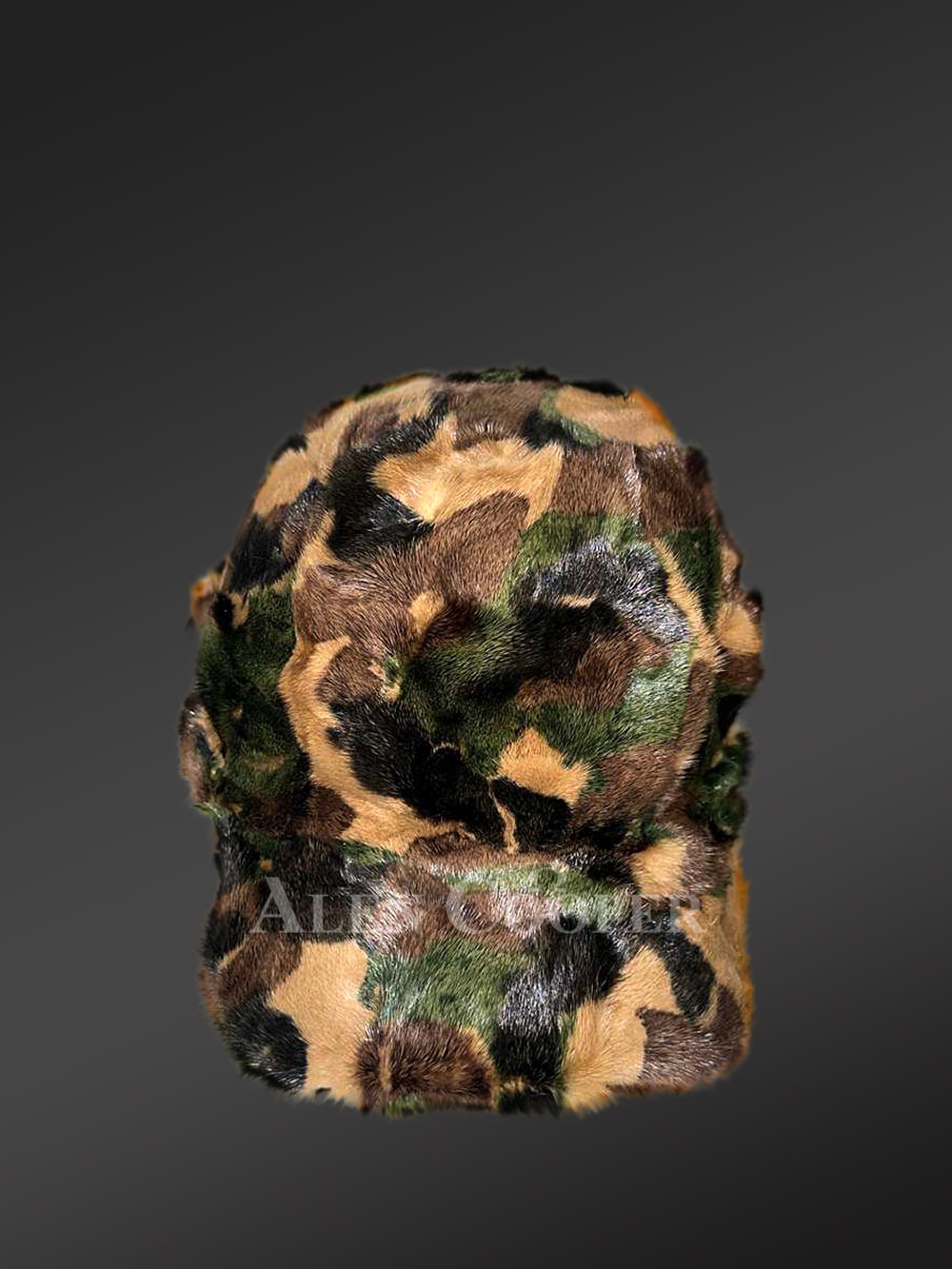 Mens Camouflage Mink Hat (4)