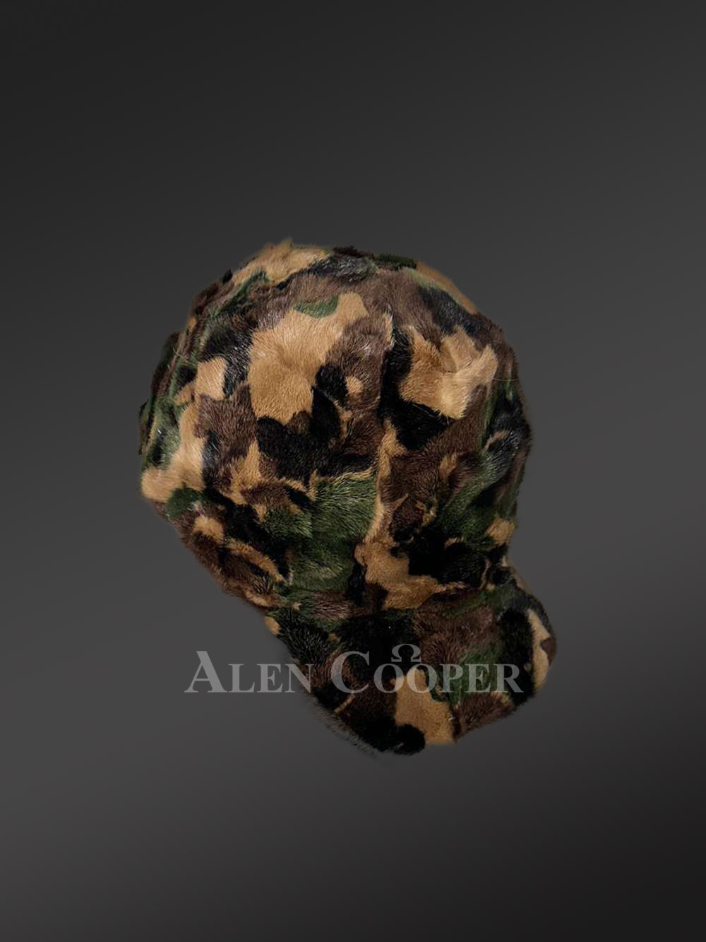 Mens Camouflage Mink Hat (6)