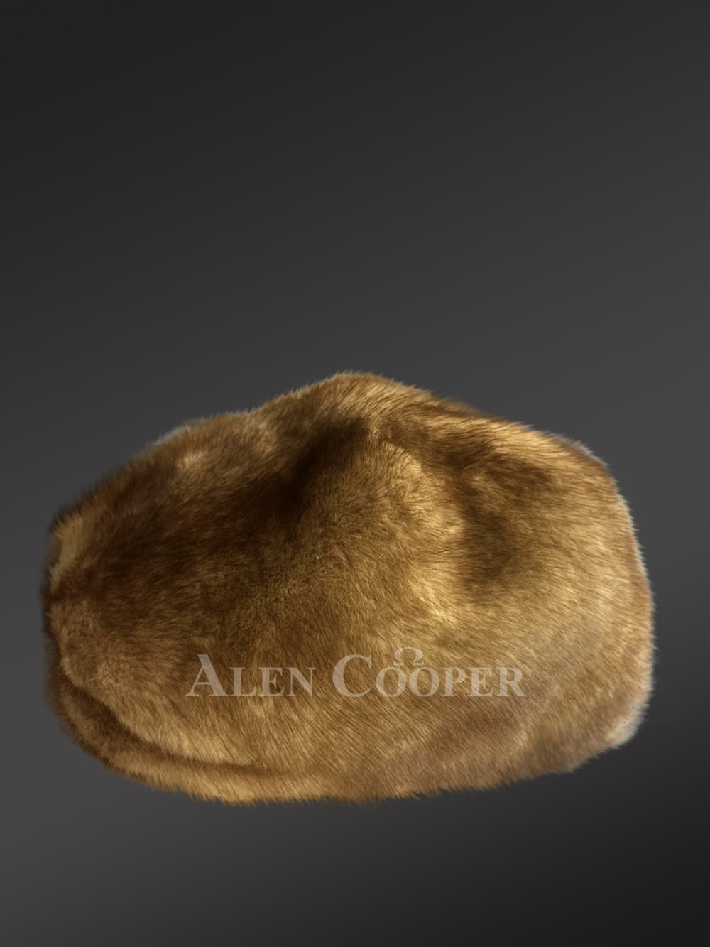 Tan Rabbit Fur Baseball Hat – Look Fashionable Effortlessly - Image 2