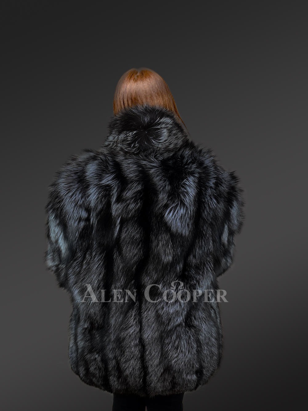 Mid Length Fox Fur Stroller – Stylizing Transcendent Comfort for Women - Image 5