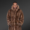 Men’s Dressy Sable Coat in Natural Look