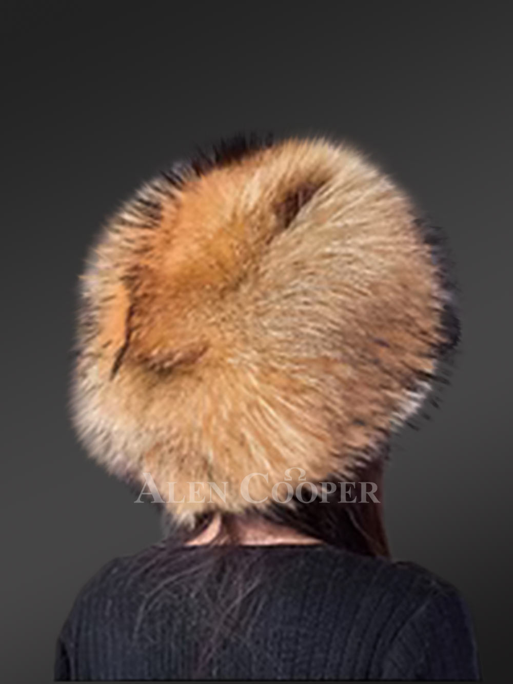 Russian styled Fox Riding Hat - Image 4