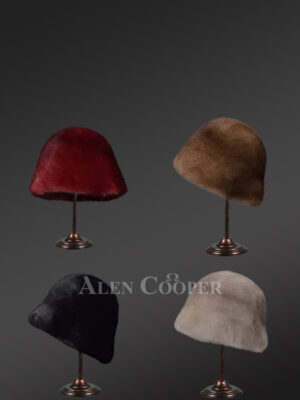 women's Mink Classic Hat