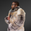 Men’s Luxurious Golden Island Fox Jacket (8)